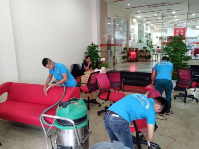 Công ty giặt ghế sofa tại nhà giá rẻ TPHCM - Vệ sinh Nam Tín